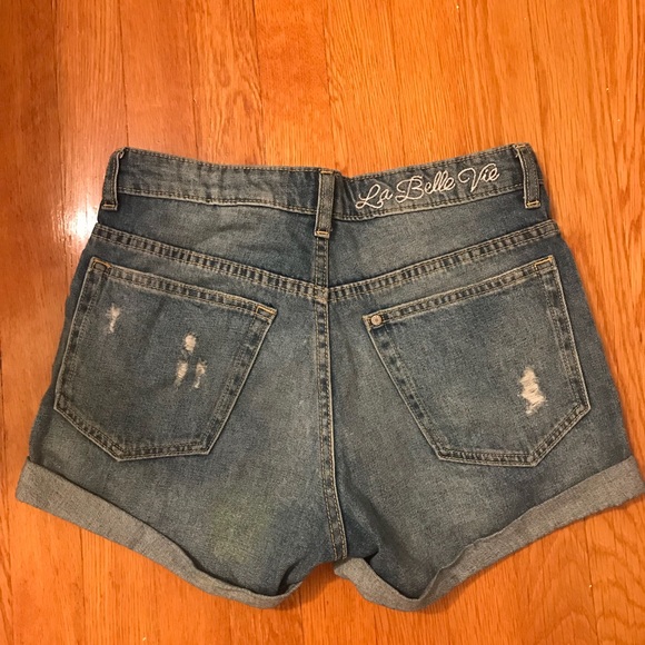 HM denim shorts size 4 - Picture 2 of 3